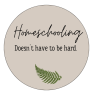 Homeschooling Doesn’t Have To Be Hard